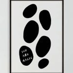 Black and gold frame