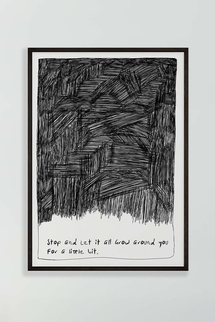 Positive vibe frame