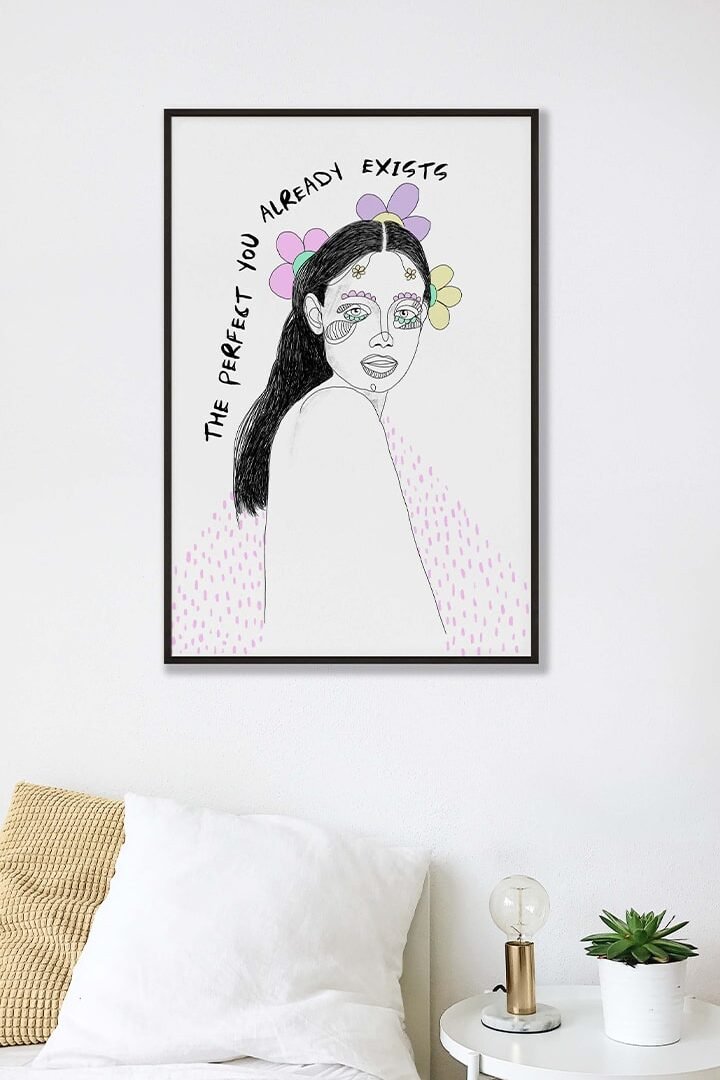 gold frame