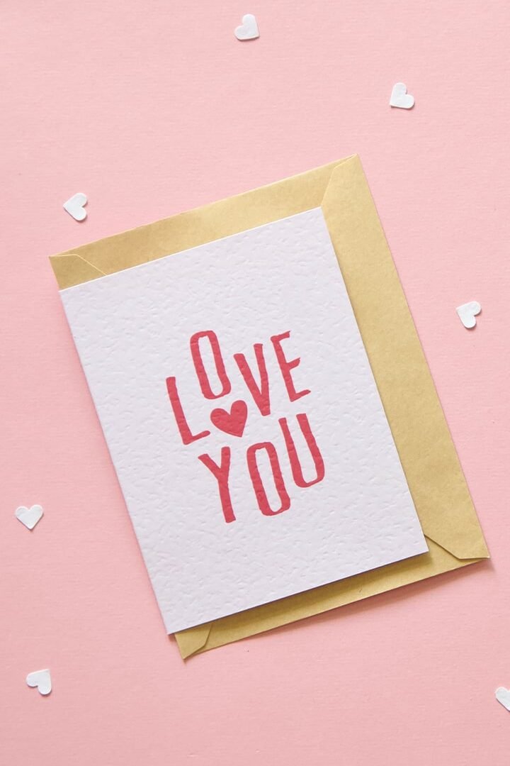 love you card